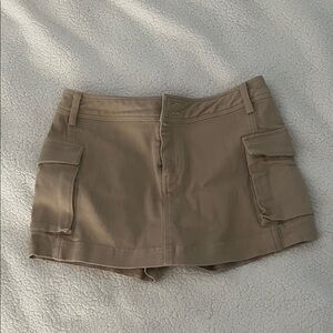Princess Polly Women's Tan Cargo Shorts